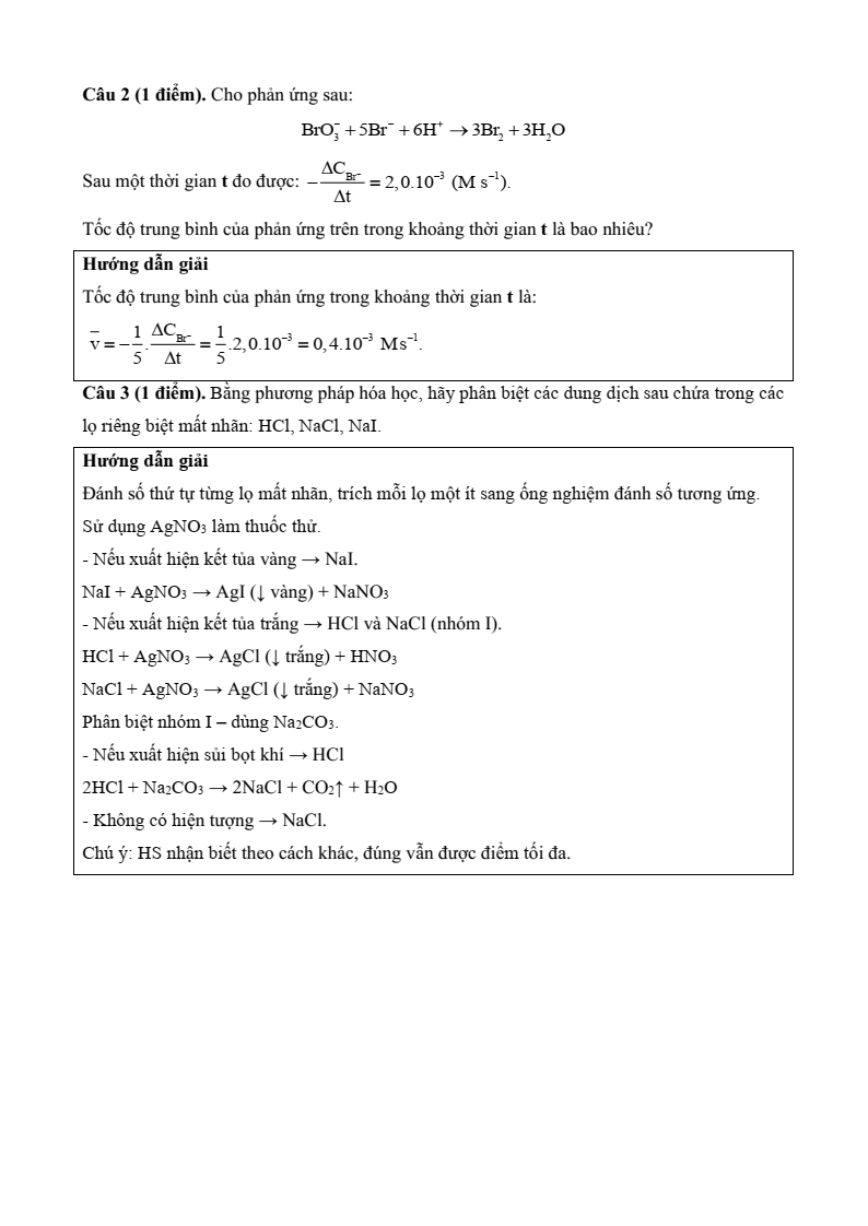 71+ Đề thi Cuối kì 2 Hóa học 10 Kết nối tri thức năm 2026 (có đáp án)