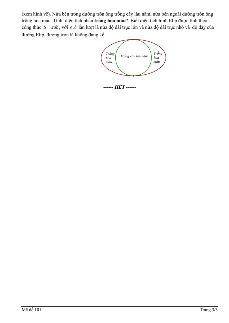 Đề thi Học kì 2 Toán 10 trường THPT Trần Quốc Tuấn (Phú Yên) năm 2024-2025
