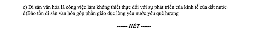 Đề thi Giữa kì 1 Lịch Sử 10 năm 2024-2025 trường THPT Thống Nhất A (Đồng Nai)