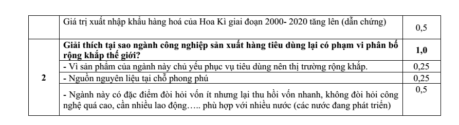 Đề thi Học kì 2 Địa Lí 10 năm 2024-2025 trường THPT Kẻ Sặt (Hải Dương)