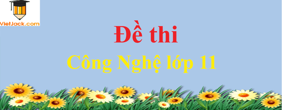 Bộ Đề thi Công Nghệ lớp 11 năm 2022 - 2023