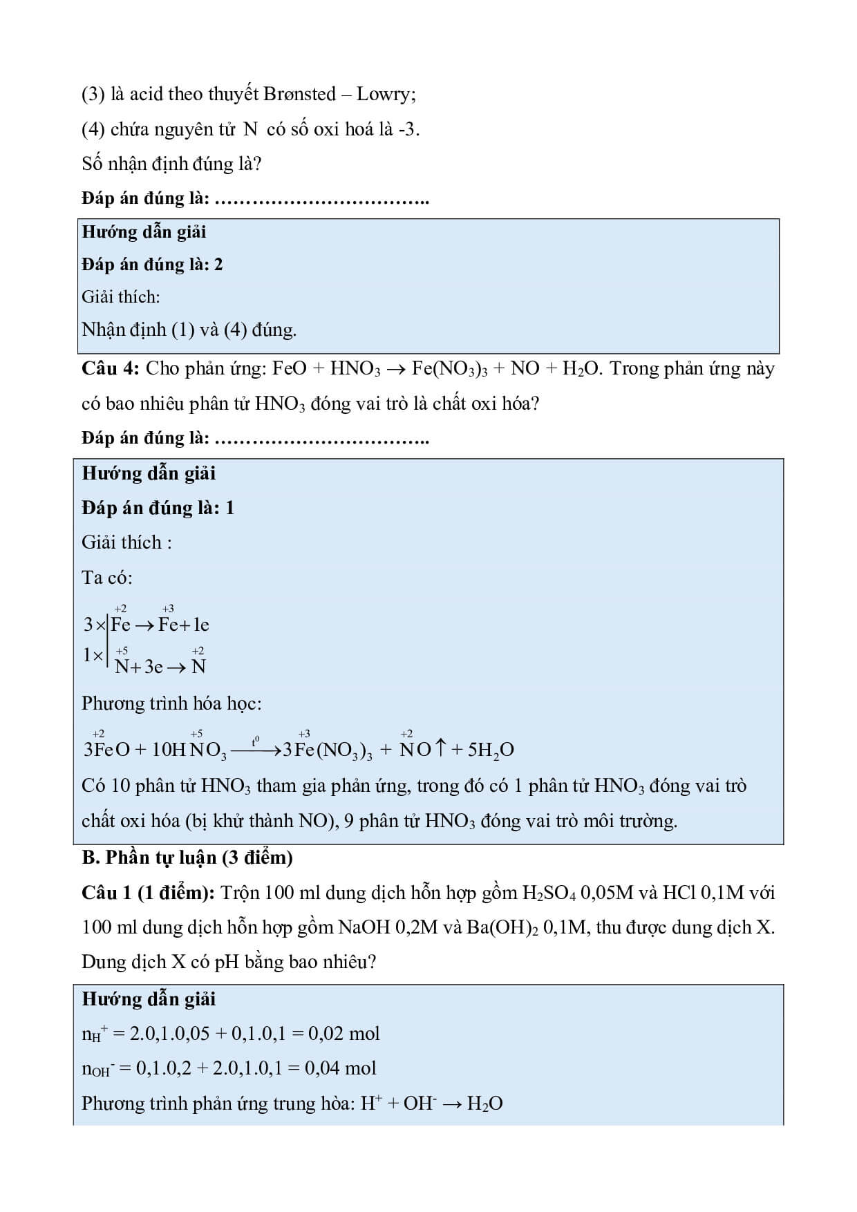 8 Đề thi Giữa kì 1 Hoá học 11 Kết nối tri thức (có đáp án, cấu trúc mới)