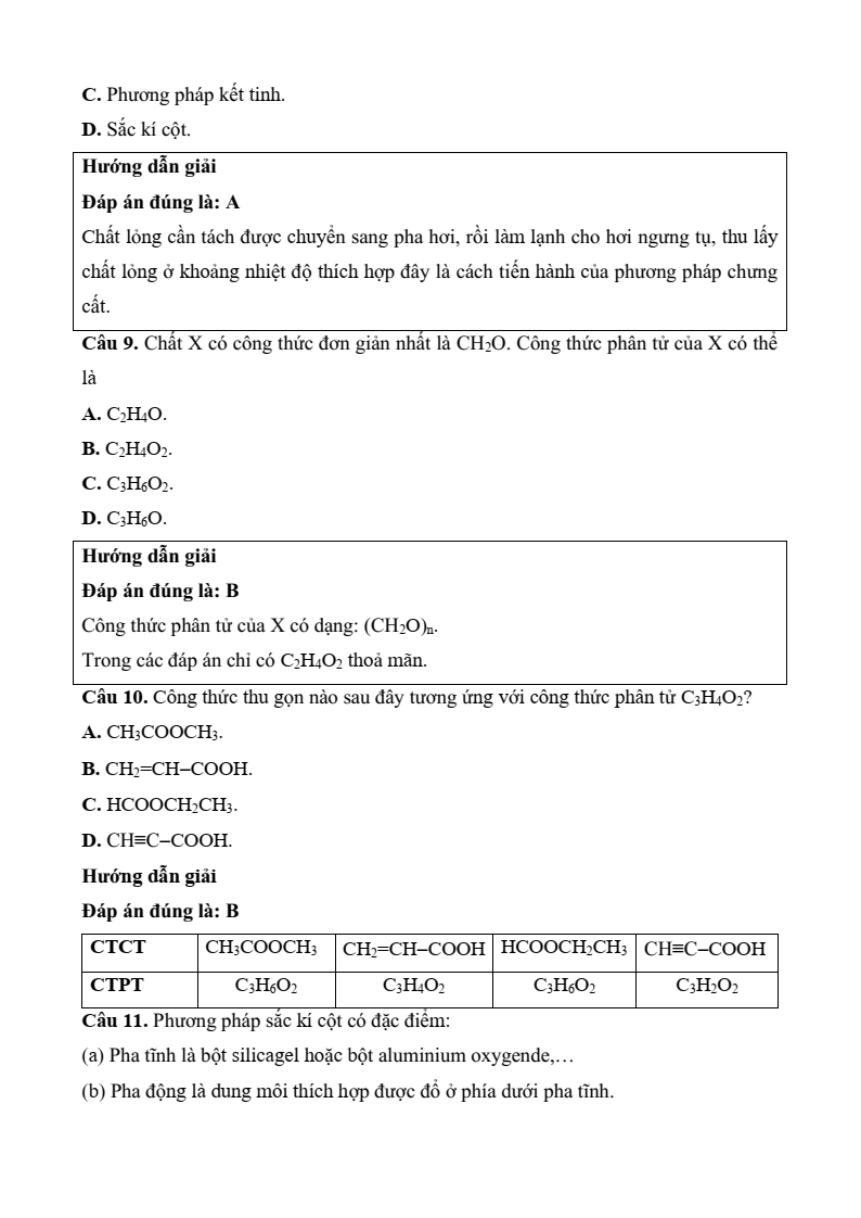 3 Đề thi Học kì 1 Hoá học 11 Cánh diều (có đáp án, cấu trúc mới)