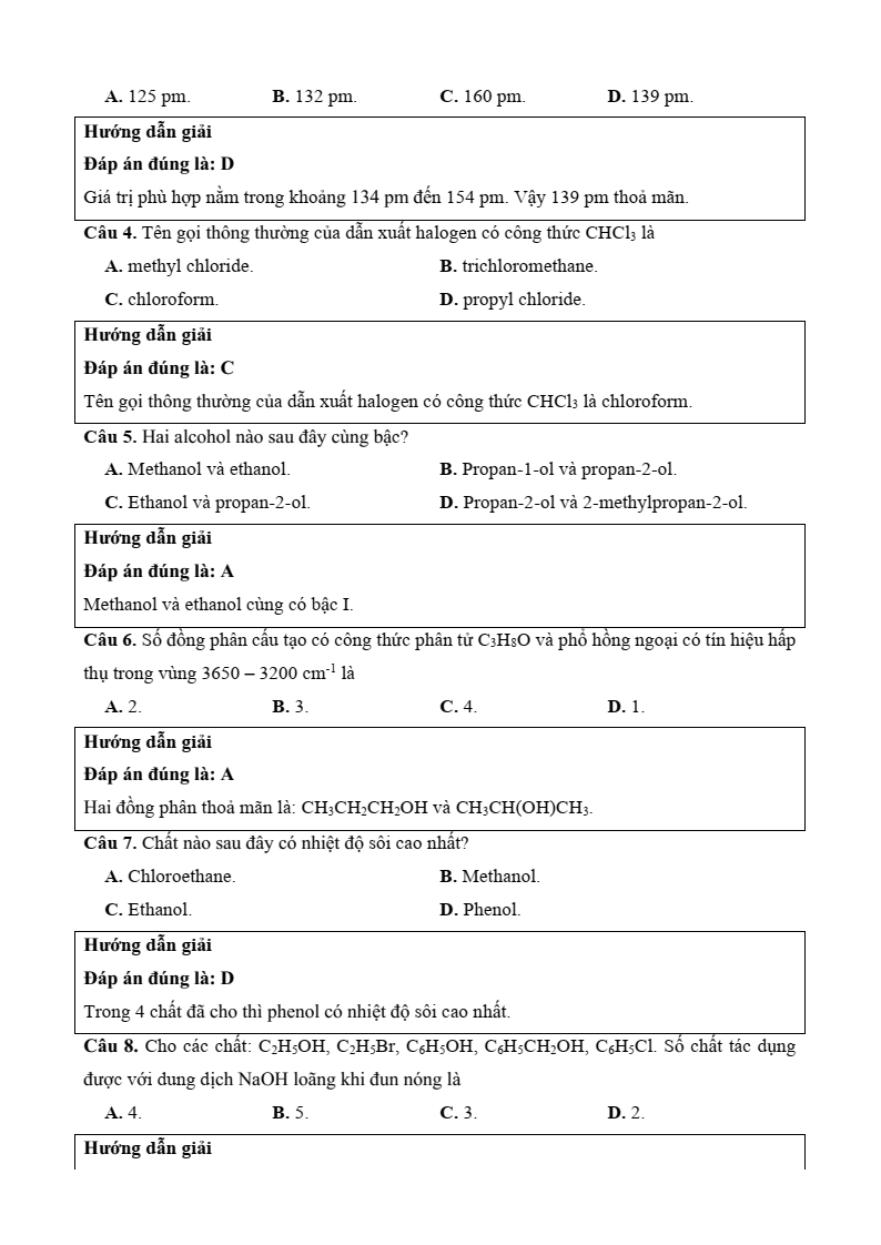 77+ Đề thi Học kì 2 Hoá học 11 Cánh diều (cấu trúc mới, có đáp án)
