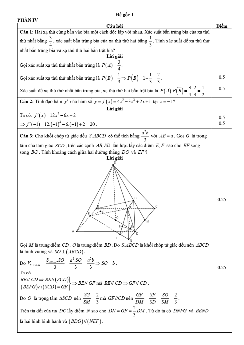 Đề thi Học kì 2 Toán 11 trường THPT Hùng Thắng (Hải Phòng) năm 2024-2025