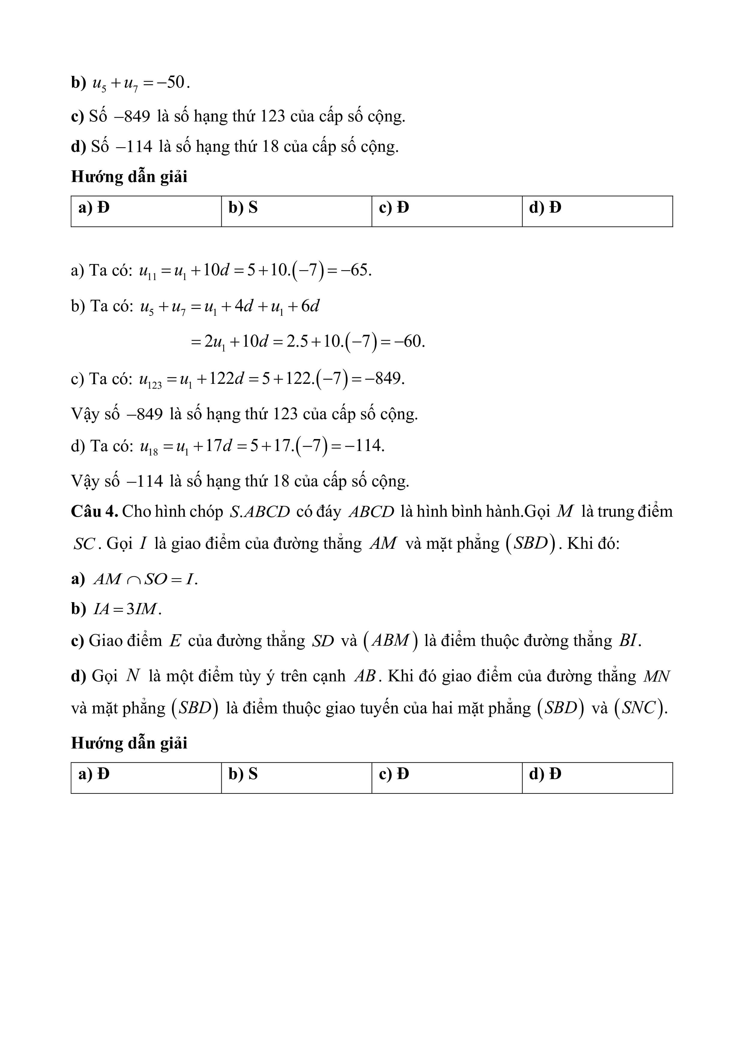 10 Đề thi Giữa kì 1 Toán 11 Kết nối tri thức (có đáp án, cấu trúc mới)