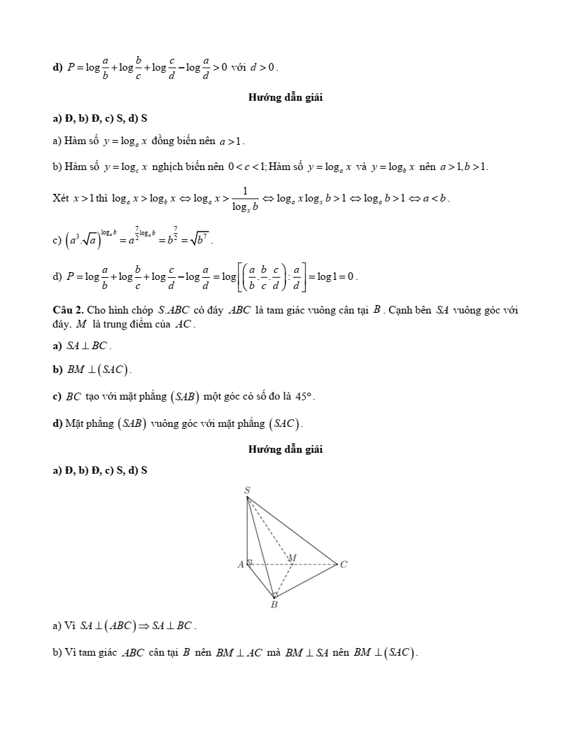 15+ Đề thi Giữa kì 2 Toán 11 Kết nối tri thức (cấu trúc mới, có đáp án)