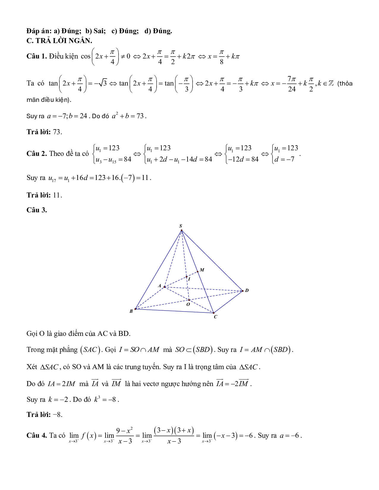 10 Đề thi Học kì 1 Toán 11 Kết nối tri thức (có đáp án, cấu trúc mới)