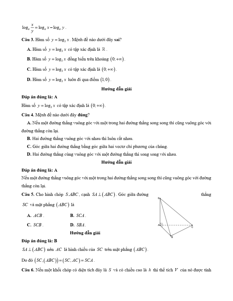 20+ Đề thi Học kì 2 Toán 11 Kết nối tri thức (cấu trúc mới, có đáp án)