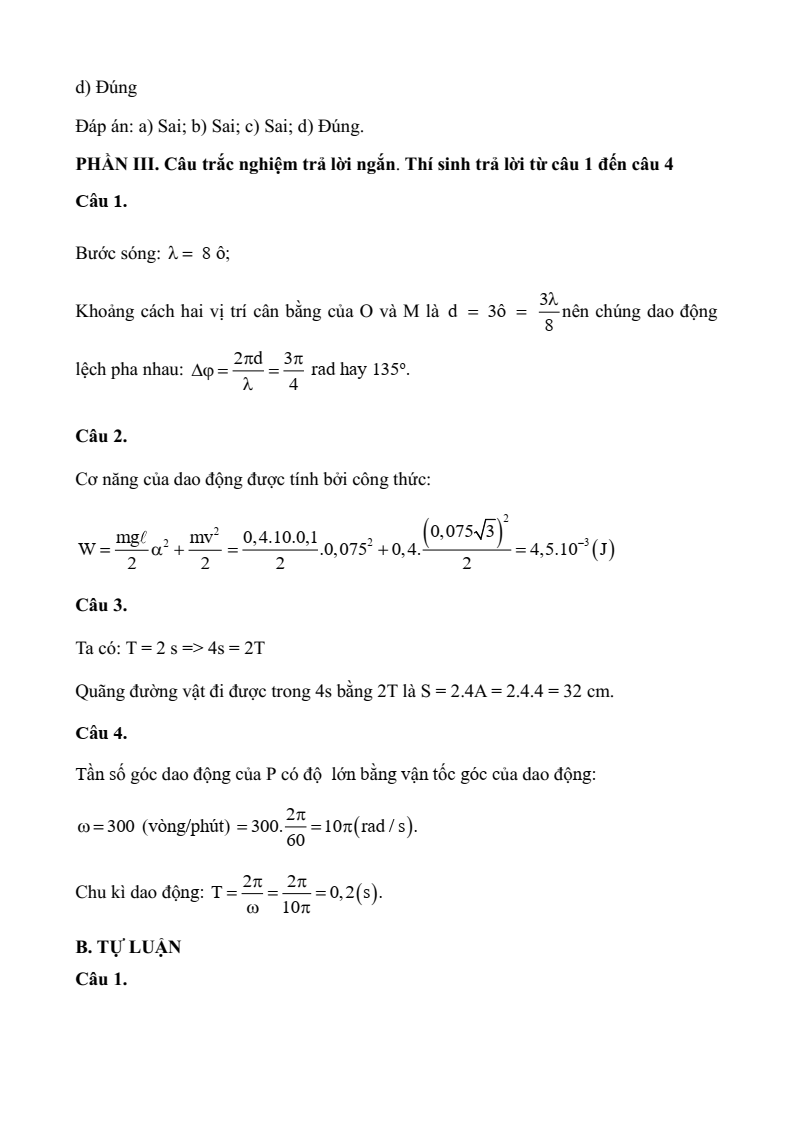 6 Đề thi Học kì 1 Vật lí 11 Cánh diều (có đáp án, cấu trúc mới)