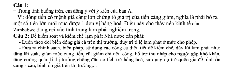 Đề thi Giữa kì 1 KTPL 11 năm 2024-2025 trường THPT Gio Linh (Quảng Trị)