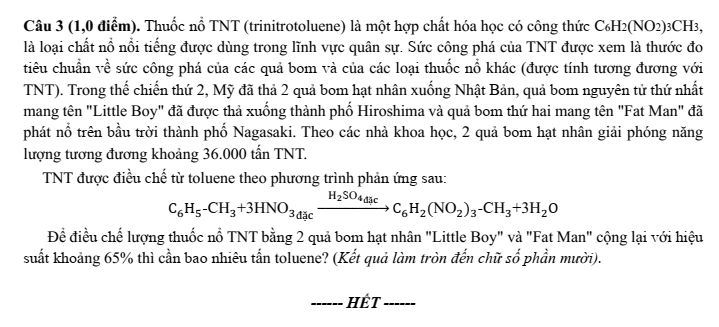 Đề thi Giữa kì 2 Hóa học 11 năm 2025-2026 trường THPT Hùng Vương (Đà Nẵng)