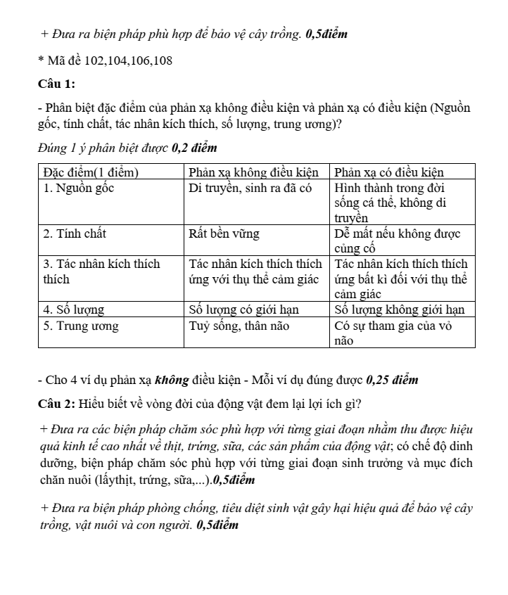Đề thi Giữa kì 2 Sinh học 11 năm 2025-2026 trường THPT Hùng Vương (Đà Nẵng)