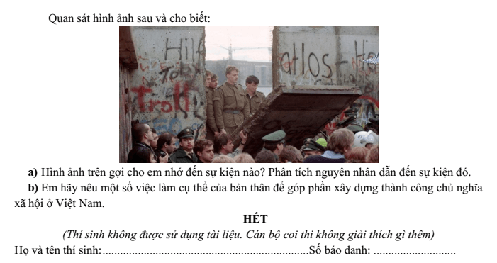 Đề thi Học kì 1 Lịch Sử 11 năm 2024-2025 trường THPT Bình Chiểu (Tp.HCM)
