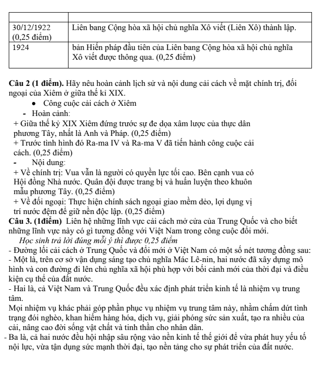 Đề thi Học kì 1 Lịch Sử 11 năm 2025-2026 trường THPT Lê Trọng Tấn (Tp.HCM)