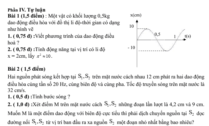 Đề thi Học kì 1 Vật lí 11 năm 2024-2025 trường THPT Hồ Nghinh (Quảng Nam)