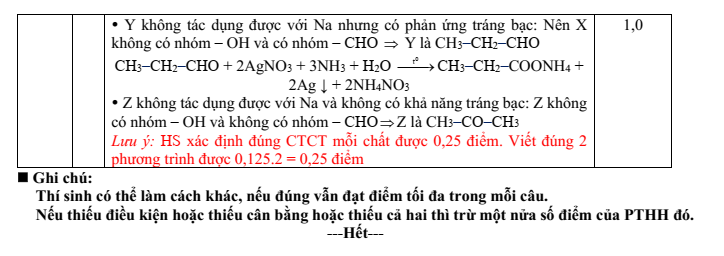 Đề thi Học kì 2 Hóa học 11 năm 2024-2025 trường THPT Gio Linh (Quảng Trị)