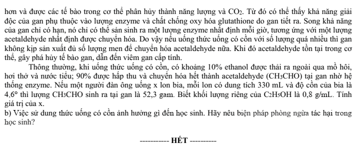 Đề thi Học kì 2 Hóa học 11 năm 2024-2025 trường THPT Hồ Nghinh (Quảng Nam)