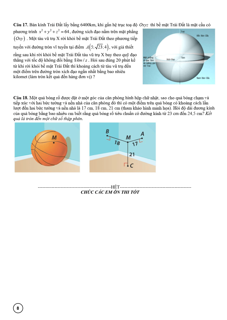 Đề cương ôn tập Học kì 2 Toán 12 trường THPT Trưng Vương (Gia Lai) năm 2025-2026