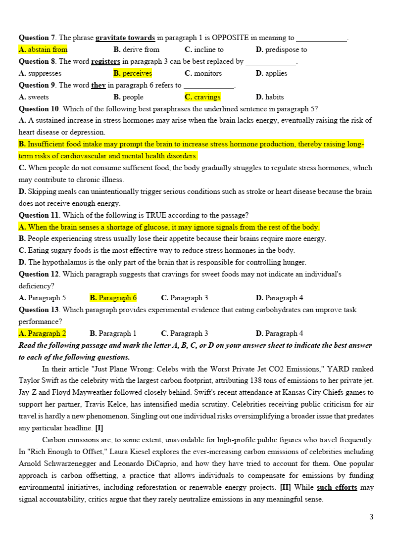 Đề khảo sát Tiếng Anh 12 Hà Nội năm 2026