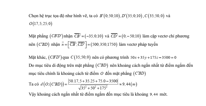 Đề thi Giữa kì 2 Toán 12 trường THPT Vĩnh Linh (Quảng Trị) năm 2025-2026