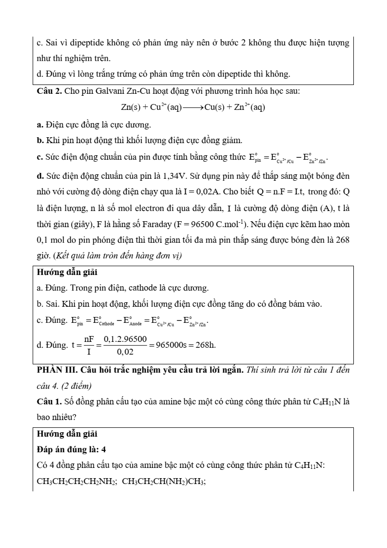 6 Đề thi Học kì 1 Hóa học 12 Chân trời sáng tạo (có đáp án, cấu trúc mới)