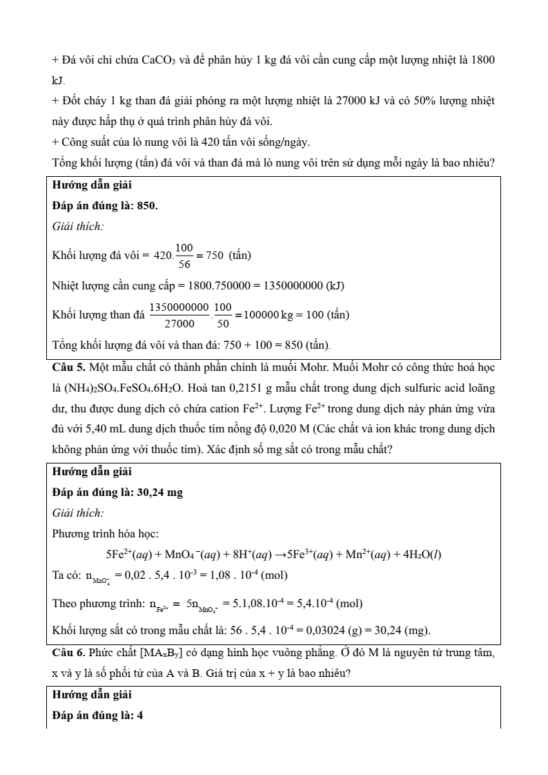 3 Đề thi Học kì 2 Hóa học 12 Cánh diều (cấu trúc mới, có đáp án)