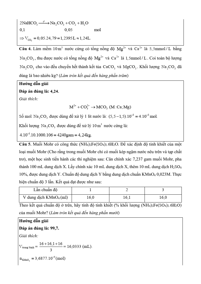 3 Đề thi Học kì 2 Hóa học 12 Kết nối tri thức (cấu trúc mới, có đáp án)