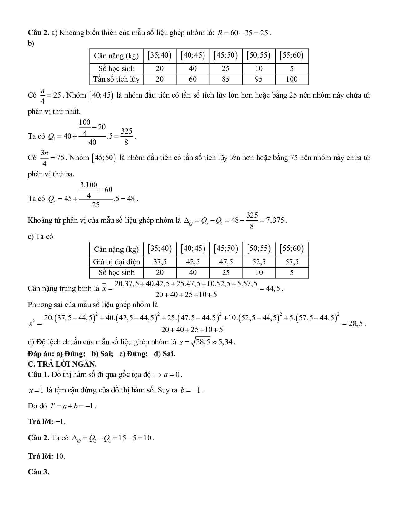 10 Đề thi Học kì 1 Toán 12 Cánh diều (có đáp án, cấu trúc mới)
