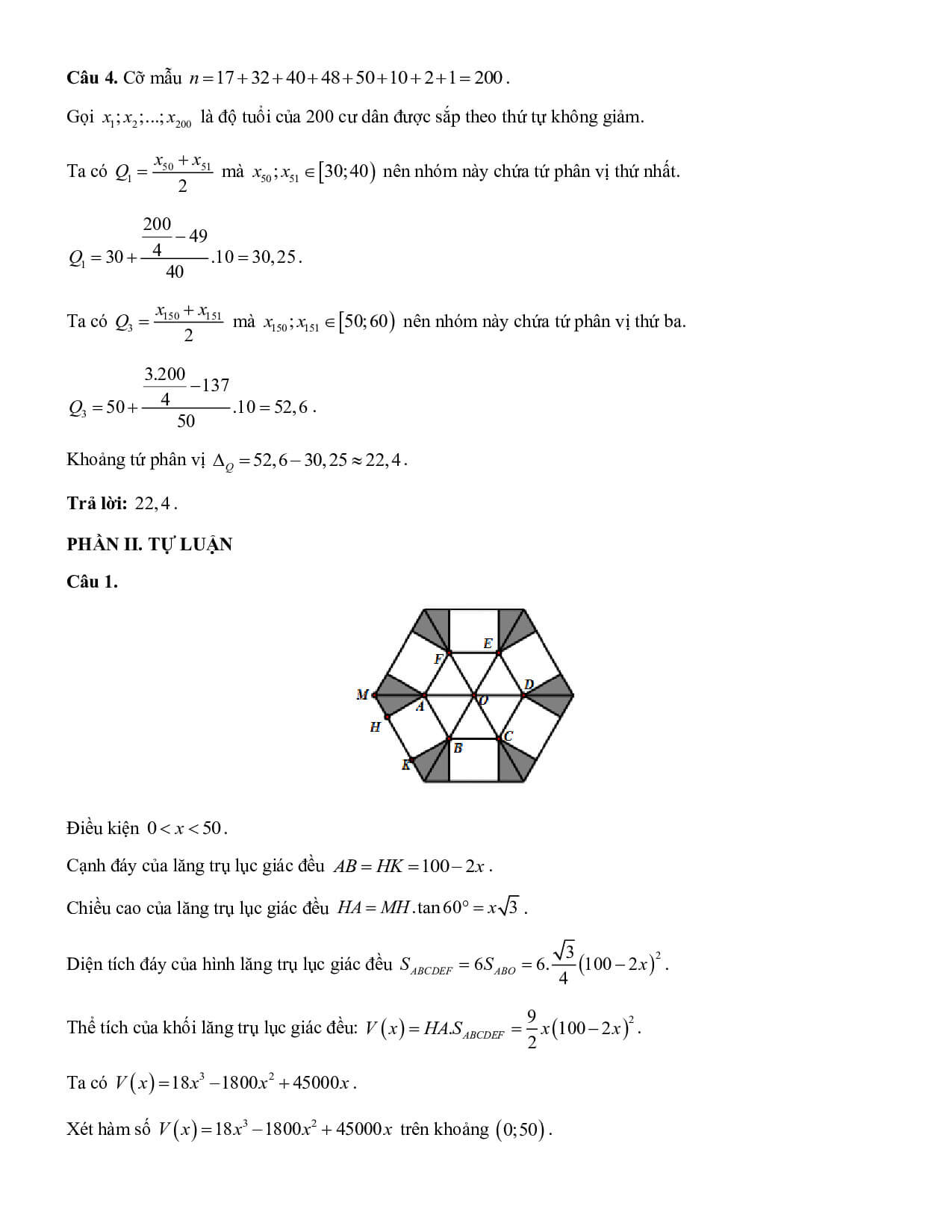 10 Đề thi Học kì 1 Toán 12 Chân trời sáng tạo (có đáp án, cấu trúc mới)