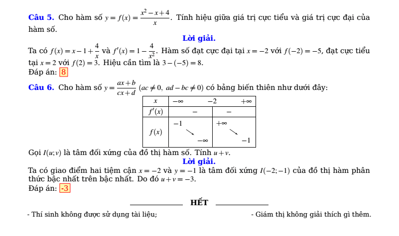 Đề khảo sát chất lượng Toán 12 năm 2026-2027 trường THPT số 3 Bảo Thắng (Lào Cai)