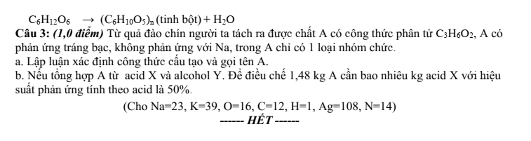 Đề thi Giữa kì 1 Hóa học 12 năm 2025-2026 trường THPT Nguyễn Trãi (Hội An, Đà Nẵng)