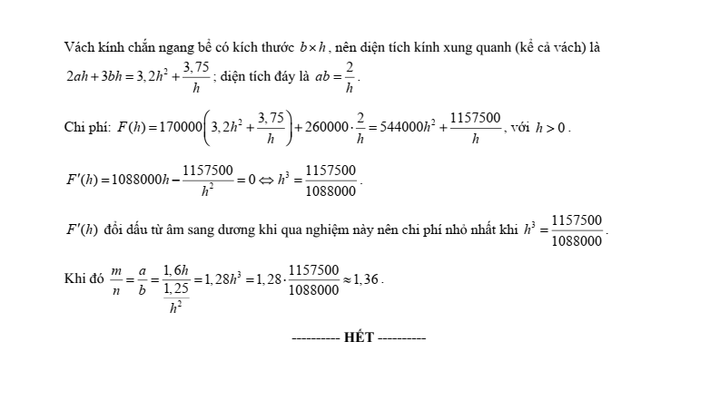Đề thi Giữa kì 1 Toán 12 năm 2026-2027 trường THPT Phan Đình Phùng (Hà Nội)