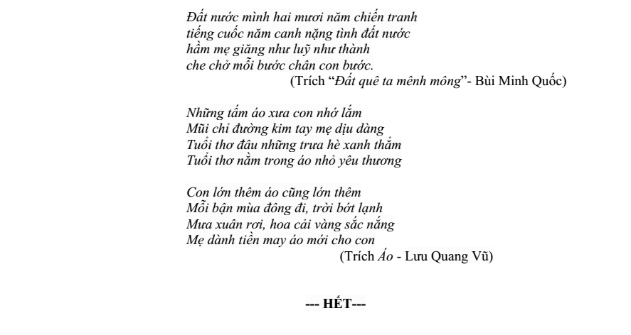 Đề thi Giữa kì 1 Văn 12 năm 2024-2025 trường THPT Gio Linh (Quảng Trị)