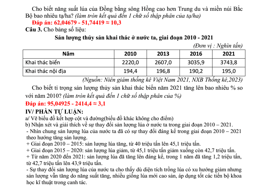 Đề thi Học kì 1 Địa Lí 12 năm 2024-2025 trường THPT Nguyễn Huệ (Quảng Nam)