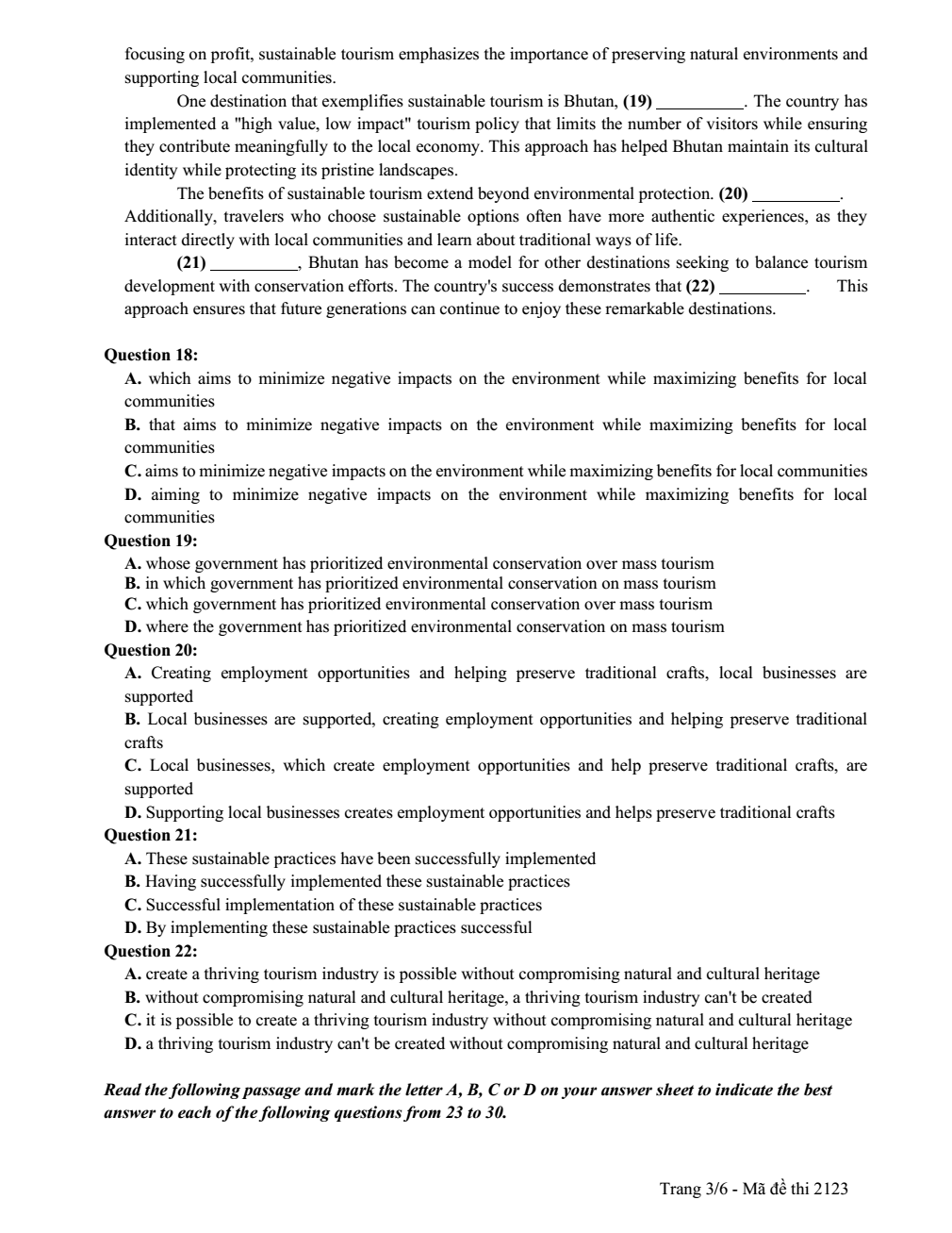 Đề thi Học kì 1 Tiếng Anh 12 năm 2025-2026 trường THPT Lương Thế Vinh (Tp. HCM)