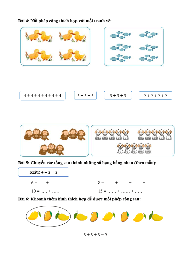 Bài tập hàng ngày Toán lớp 2 Chân trời sáng tạo Học kì 2 (có lời giải)