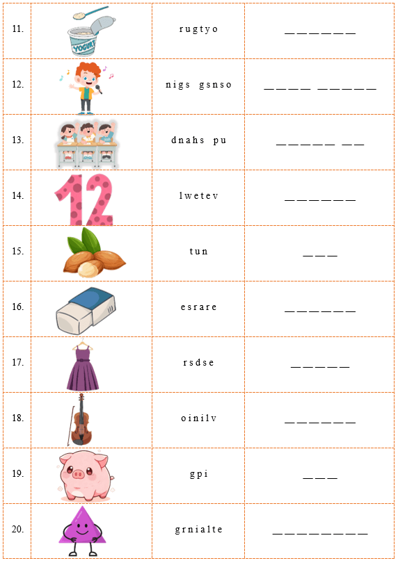 Đề cương ôn tập Học kì 2 Tiếng Anh lớp 2 iLearn Smart Start (có lời giải)