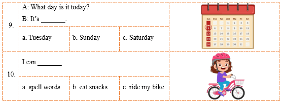 Đề cương ôn tập Học kì 2 Tiếng Anh lớp 2 iLearn Smart Start (có lời giải)