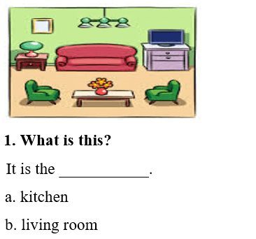Đề thi môn Tiếng Anh lớp 2 Học kì 1 có đáp án (Đề 3)