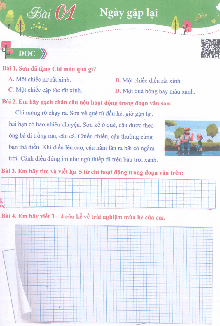 Bài tập Tiếng Việt lớp 3 Kết nối tri thức (có lời giải) | Bài tập hàng ngày Tiếng Việt lớp 3