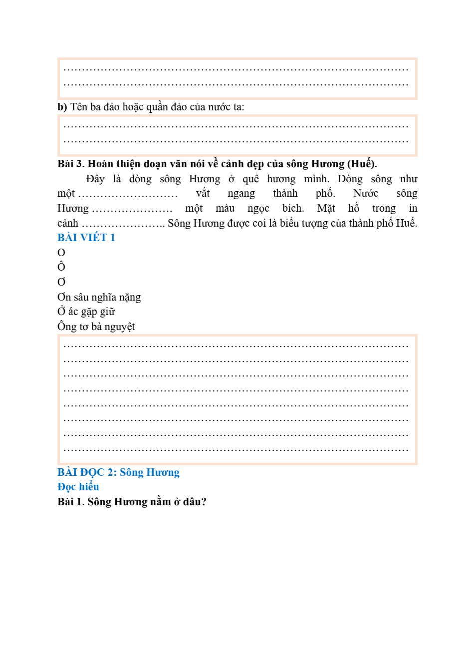 Bài tập Tiếng Việt lớp 3 Cánh diều Học kì 2 (có lời giải)