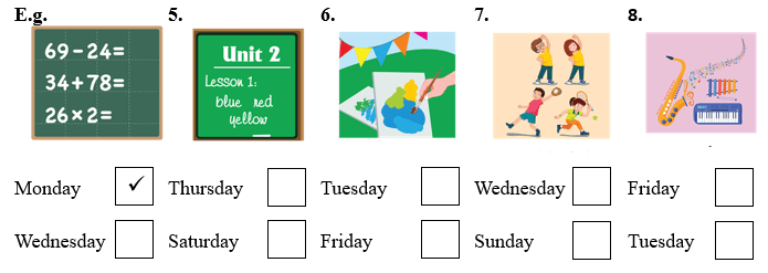 Đề cương ôn tập Học kì 1 Tiếng Anh lớp 3 iLearn Smart Start (có lời giải)