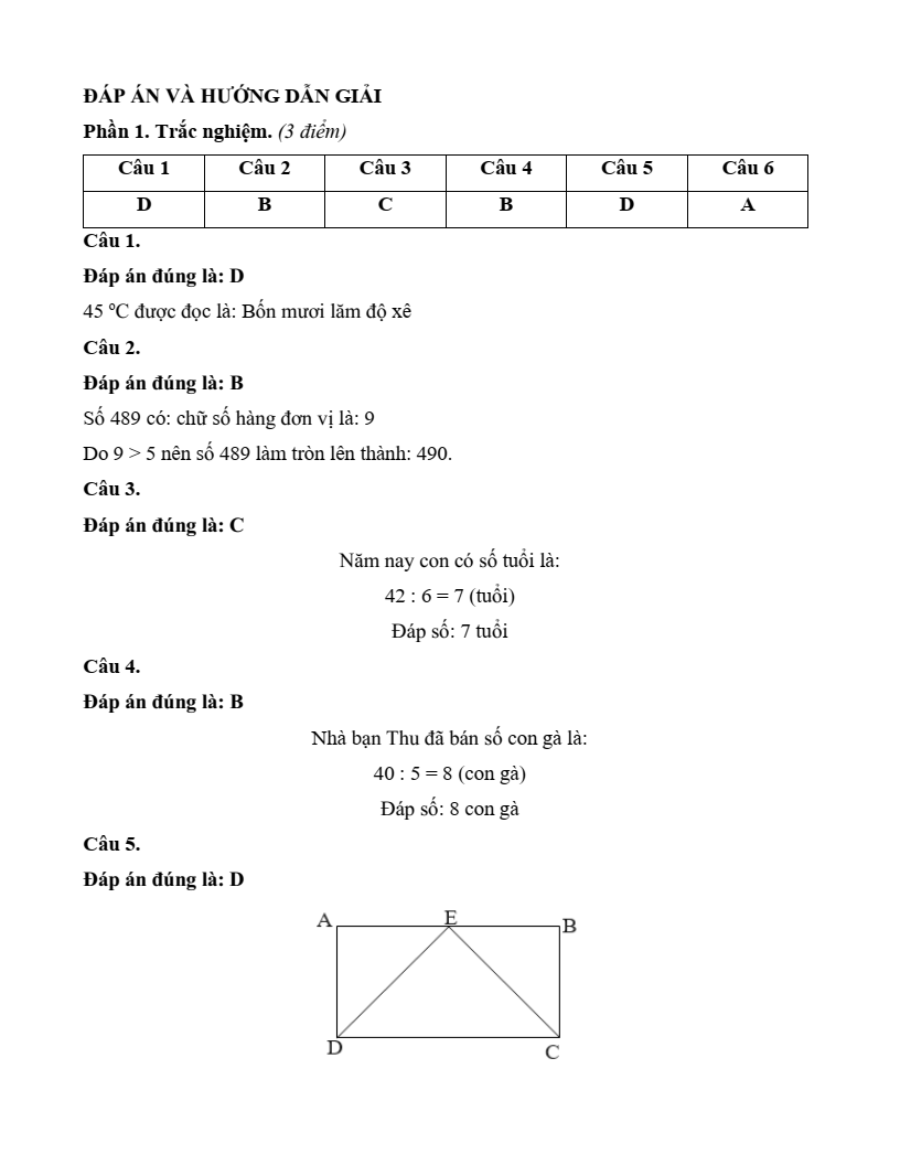 30 Đề thi Học kì 1 Toán lớp 3 Cánh diều năm 2025 (có đáp án)