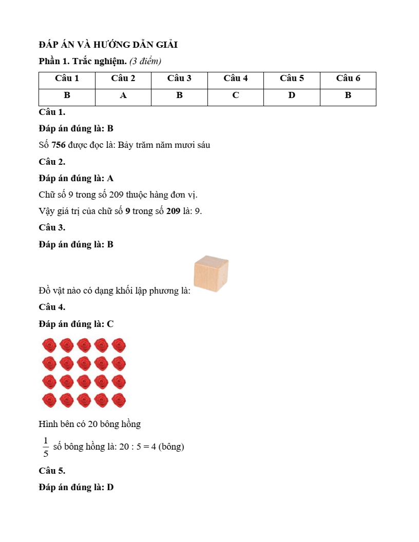 35 Đề thi Học kì 1 Toán lớp 3 Kết nối tri thức năm 2025 (có đáp án)