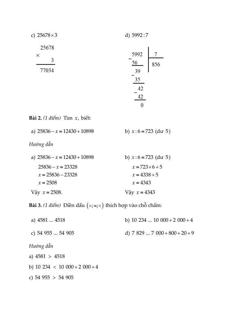20+ Đề thi Toán lớp 3 Giữa kì 2 Kết nối tri thức 2026 (tải nhiều)