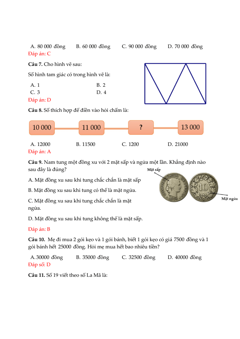 20+ Đề thi Toán lớp 3 Học kì 2 Kết nối tri thức 2026 (tải nhiều)