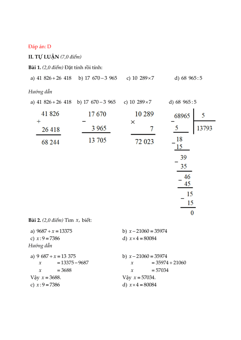 20+ Đề thi Toán lớp 3 Học kì 2 Kết nối tri thức 2026 (tải nhiều)