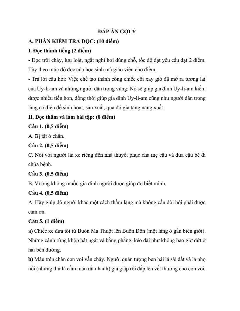 20 Đề thi Học kì 2 Tiếng Việt lớp 4 Chân trời sáng tạo (có đáp án, cấu trúc mới)