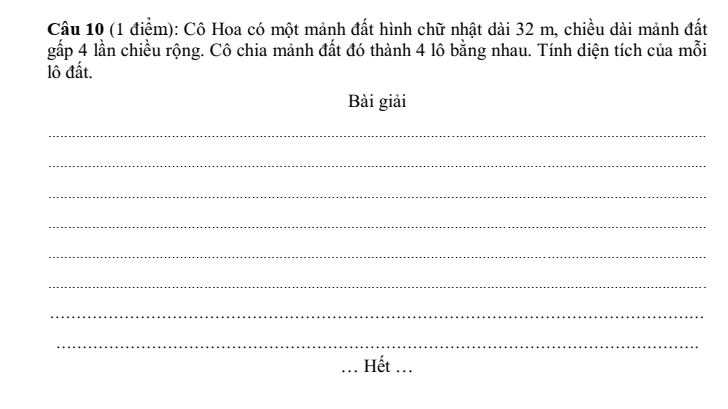 Đề thi Học kì 1 Toán lớp 4 năm 2024-2025 trường Tiểu học Phúc Ninh (Tuyên Quang)